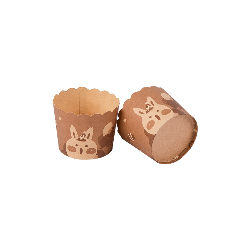 Small Disposable Biodegradable Cake Cups